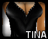 [TINA] pleated black