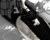'' . gloves blck