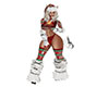 christmas girl cat body