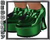 Patent Leather Green