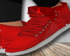 Red Sneakers w/WhiteTrim