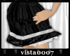 [V7] Black&White Skirt