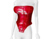 MK. Red corset