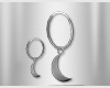 N| Half Moon Earrings