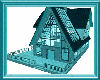 3 Story House in Teal