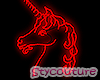 Unicorn LED Red