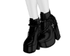 cross boots | black