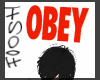 OBEY headsign