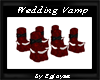 wedd vamp darkchairs red