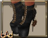 Steampunk Black Boots