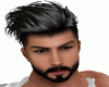 ANIMATED BLACK GREY HAIR