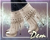 !D! Ivory Boots
