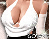 White Top Drape L
