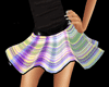 RETRO layer skirt pastel