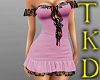 Ruffle Dress in Pink