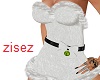 white santa baby dress