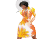 FLORAL CHURCH DRESS