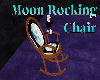 Moon rocking chair
