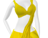 Q! Stree Yellow Saree