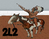 INDIAN ON HORSE 2D