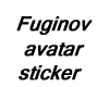Fuginov Avatar Sticker