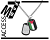 Palestine necklace M&F