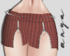 AV | Red Tartan Skirt