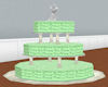!A! Mint Wedding Cake