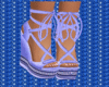 MiMi Lace-Up Wedges