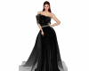 Black gala dress