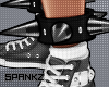 !!S Ankle Spike Grey