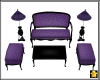 C2u Purple Lounge Set