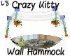 Crazy Kitty Wall Hammock