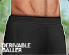 Black Basic Shorts