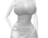 Busty White Dress