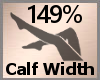 Calve Scale 149% F A