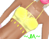 ~JA~ Bikini Top Yellow