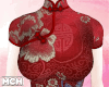 𝖒. Red Cheongsam V1