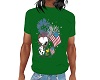 Snoopy and Flag Tee