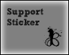 1k Support Sticker