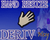 Hand Resize Derivable