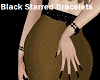 Black Starred Bracelets