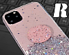 R| Pink Glitter Iphone