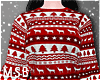 B | Xmas Red Sweater 