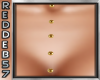 Gold Chest Piercing