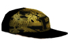 blk & gold hat
