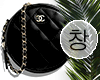 Bag Chanel Round Black