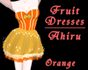[A] Fruit Dress  Orange