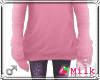 +SM Comfy Sweater Pink