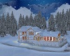 winter mountain villa